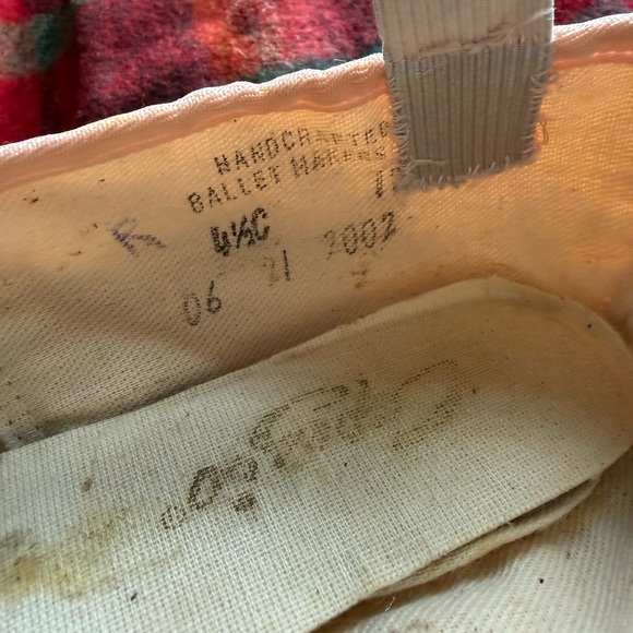 Capezio Point Shoes 2 Pair Size 4.5 US Size 7 - Picture 4 of 11